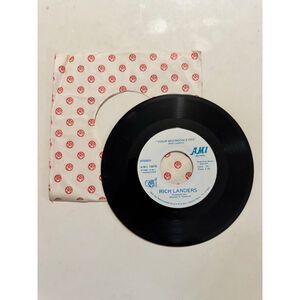 1981 A.M.I. Records 45 RPM Rich Landers “Lay Back Down And Love Me”